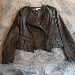 Rezrekshn Leather Motorcycle Jacket